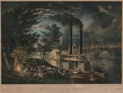 Lot 96 - After George Fuller (1822-1884) BOUND DOWN THE...