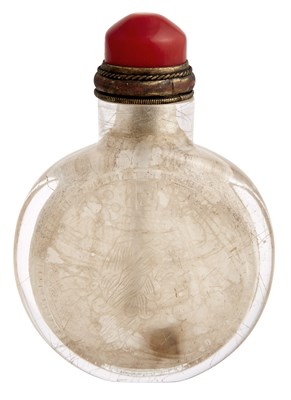 Lot 164 - Chinese Crystal Snuff Bottle 19th Century The...