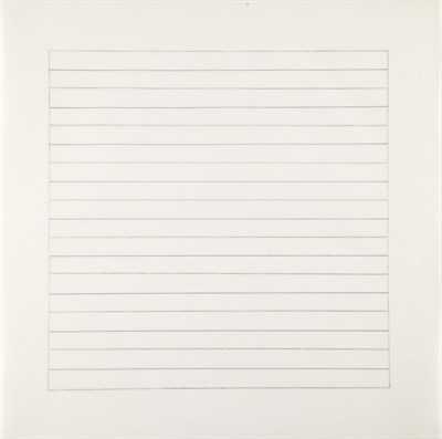 Lot 99 - MARTIN, AGNES Paintings and Drawings 1974-1990....