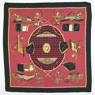 Lot 604 - Four Hermès Scarves