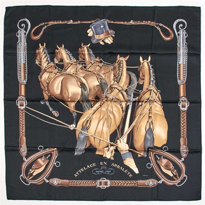 Lot 609 - Four Hermès Scarves