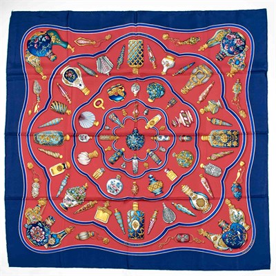 Lot 614 - Four Hermès Scarves