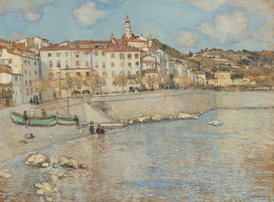 Lot 202 - Jean Francois Raffaelli French, 1850-1924...