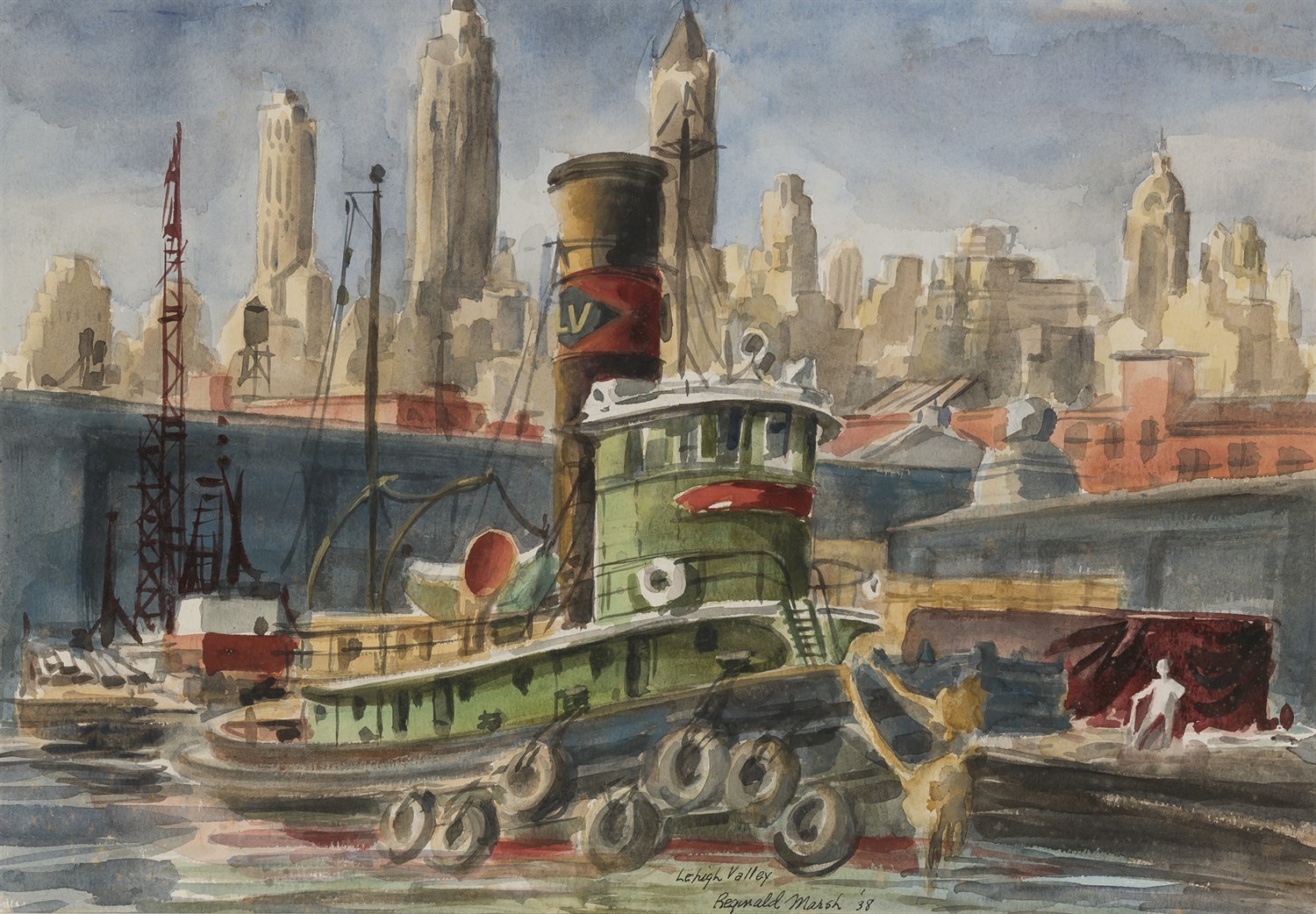Lot 20 - Reginald Marsh