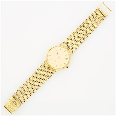 Lot 246 - Gentleman's Gold Wristwatch