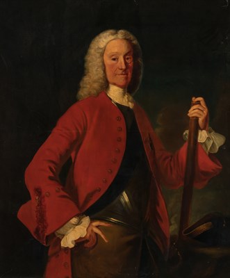 Lot 27 - Continental School 18th Century Portrait of a...