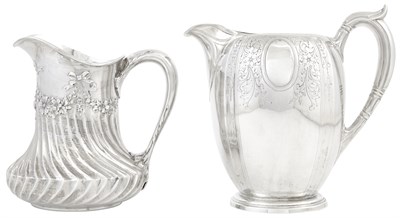 Lot 43 - Two American Sterling Silver Water Pitchers...