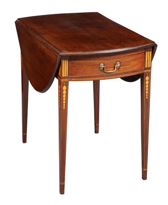 Lot 283 - Federal Inlaid Mahogany Pembroke Table New...