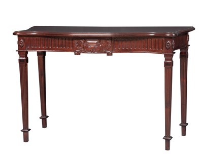 Lot 128 - George III Style Mahogany Side Table Height 35...
