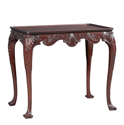Lot 192 - Irish George II Style Mahogany Tea Table...