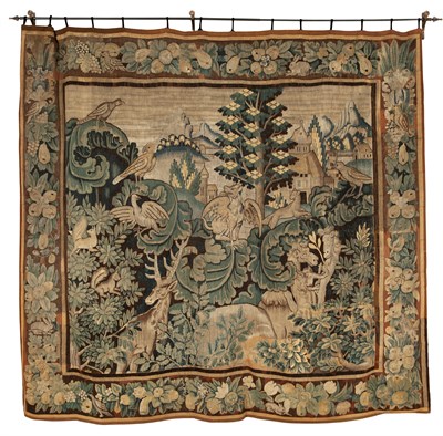 Lot 444 - Oudenaarde Feuilles De Choux Tapestry Flanders,...