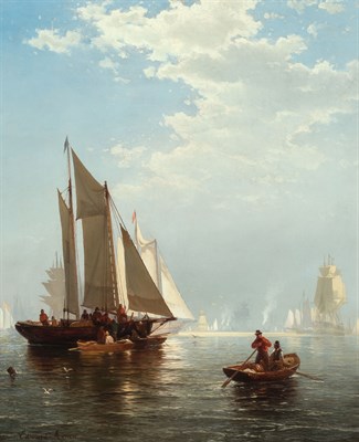 Lot 17 - Edward Moran American, 1829-1901 New York...