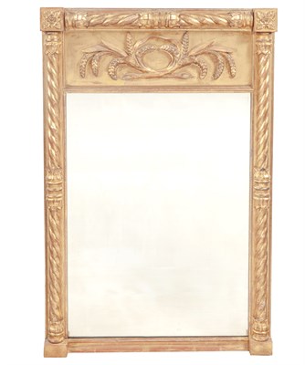 Lot 268 - Classical Giltwood Mirror 19th Century The...