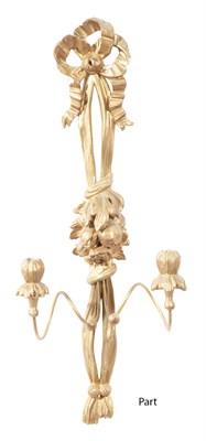Lot 153 - Set of Four George III Style Giltwood...