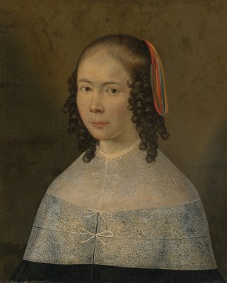 Lot 25 - Attributed to Jan van der Meer Portrait d'une...