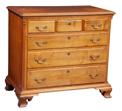 Lot 230 - Chippendale Walnut Chest of Drawers...