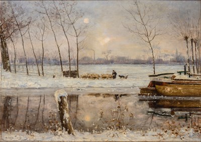 Lot 85 - Albert Julien Toefaert Belgian, 1856-1909...