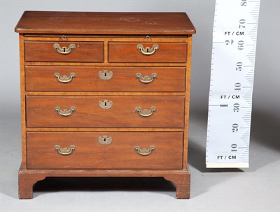 Lot 140 - George III Style Mahogany Bachelor's Chest of...