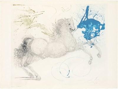 Lot 41 - Salvador Dalí (1904-1989) PEGASUS (FIELD...