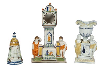 Lot 306 - Group of Three Staffordshire Pearlware...