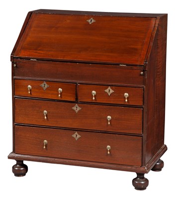 Lot 216 - William and Mary Walnut and Figured Maple...