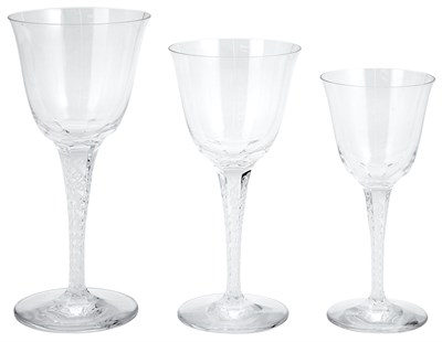 Lot 236 - Lalique Etched Glass Phalsbourg Pattern...