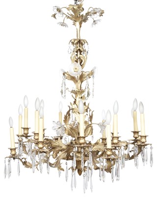 Lot 250 - Louis XV Style Gilt-Metal and Glass...
