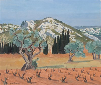 Lot 3 - Yves Brayer French, 1907-1990 Paysage de...