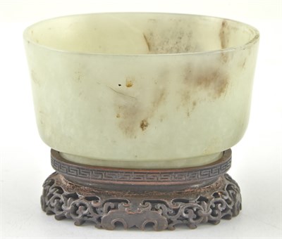 Lot 72 - Chinese Celadon Jade Bowl 18th/19th Century Of...