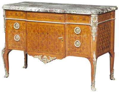 Lot 263 - Louis XV/XVI Transitional Tulipwood and...