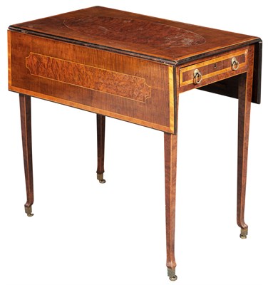 Lot 318 - George III Harewood, Burr Yew, Sabicu and Part-...