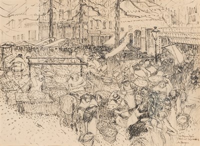 Lot 35 - Joseph Raphael American, 1869-1950 The Passing...