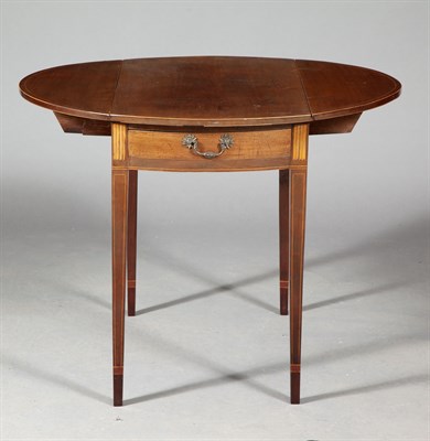 Lot 171 - Federal Inlaid Mahogany Pembroke Table New...
