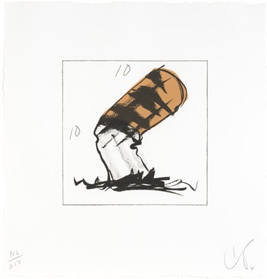Lot 126 - Claes Oldenburg (b. 1929) BUTT FOR GANTT...