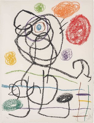 Lot 108 - Joan Miró (1893-1983) ALBUM 21 (MOURLOT 1135)...