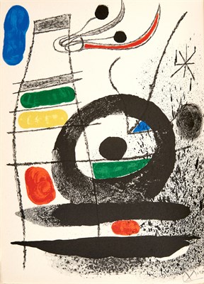 Lot 106 - Joan Miró (1893-1983) LE CHIEN DE COEUR...