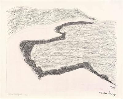 Lot 8 - Milton Avery (1885-1965) GRAY SEA (LUNN 38)...