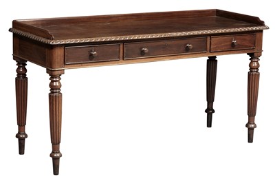 Lot 239 - Colonial Hardwood Writing Table Height 31 1/2...