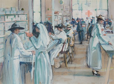 Lot 10 - Jane Peterson American, 1876-1965 Rolling...