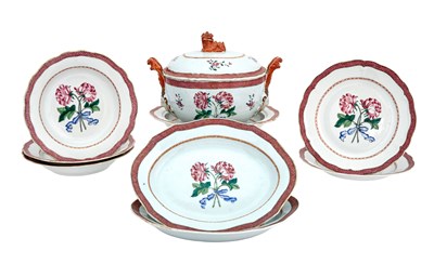Lot 213 - Chinese Export Porcelain Part Table Service...