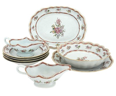 Lot 266 - Chinese Export Porcelain Famille Rose Part...