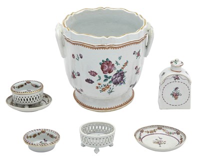 Lot 245 - Group of Chinese Export Famille Rose Table...