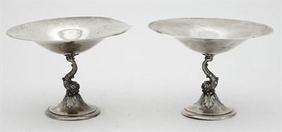 Lot 117 - Pair of Redlich & Co. Sterling Silver Compotes...