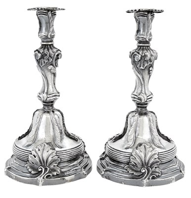 Lot 1056 - Pair of Buccellati Rococo Style Sterling...