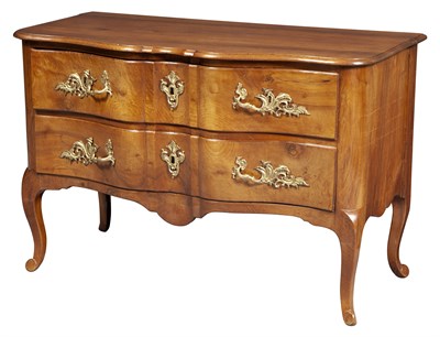 Lot 1190 - Louis XV Walnut Commode attributed to...