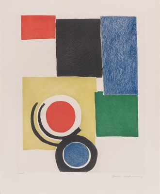 Lot 50 - Sonia Delaunay-Terk (1885-1979) COMPOSITION...