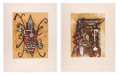 Lot 150 - Wifredo Lam (1902-1982) OISEAU DU POSSIBLE;...