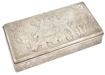 Lot 128 - Tiffany & Co. Sterling Silver Covered Box 1891-...