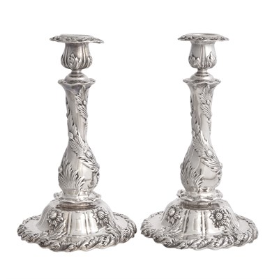Lot 127 - Pair of Tiffany & Co. Sterling Silver...
