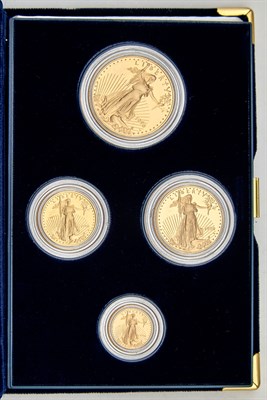 Lot 60 - United States 1996 Four Piece Proof American...